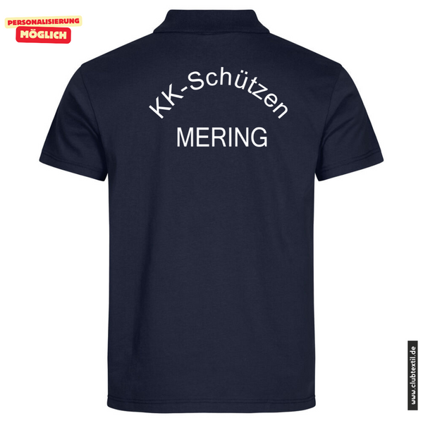 Clique POLO - Herren - marine - KK-Schützen Mering e.V.
