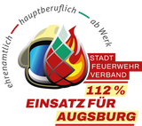 Clique BASIC-T Kinder - navy - V 1 - Feuerwehrverband Augsburg