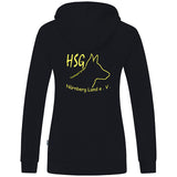 Jako ORGANIC Kapuzenjacke Damen schwarz - HSG Nürnberger Land