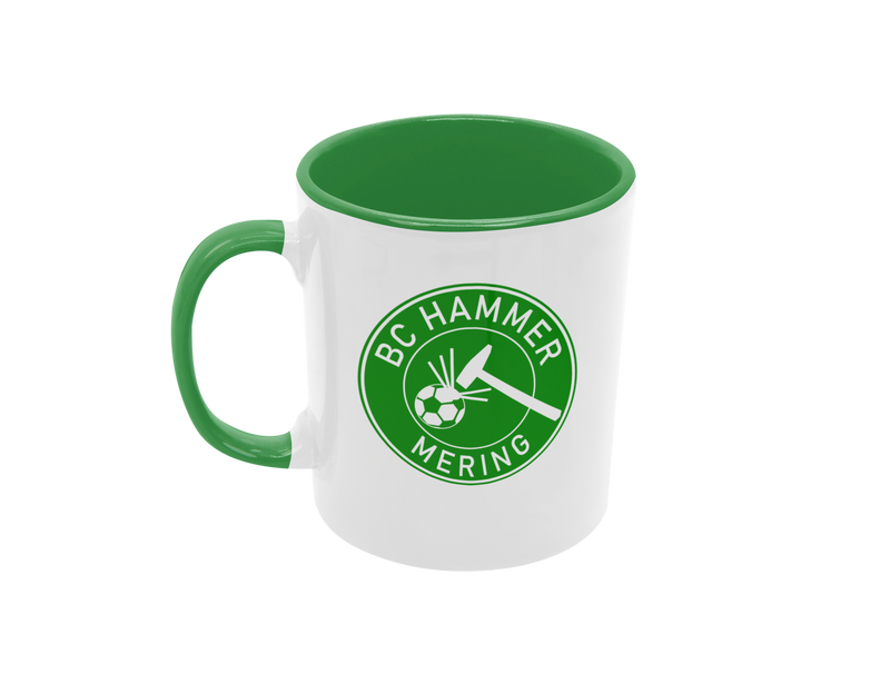 CT Tasse BC Hammer Mering Logo - grün