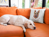 Kissen Hunde Motivkissen Schäferhund mit Spruch "Together Strong"