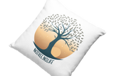 Kissen Hobby Motivkissen Yoga mit Spruch "No Tree No Life" Lebensbaum