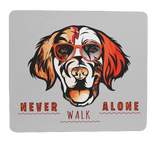 Mousepad, Mousepad Tiere, Golden Retriever, Never walk Allone