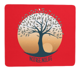 Mousepad Hobby Yoga Mousepad mit Spruch "No Tree No Life" Lebensbaum