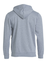 Clique BASIC Hoody Unisex grau mit Logo