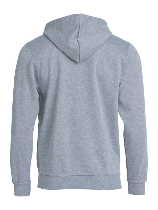 Clique BASIC Hoody Kinder grau mit Logo gold