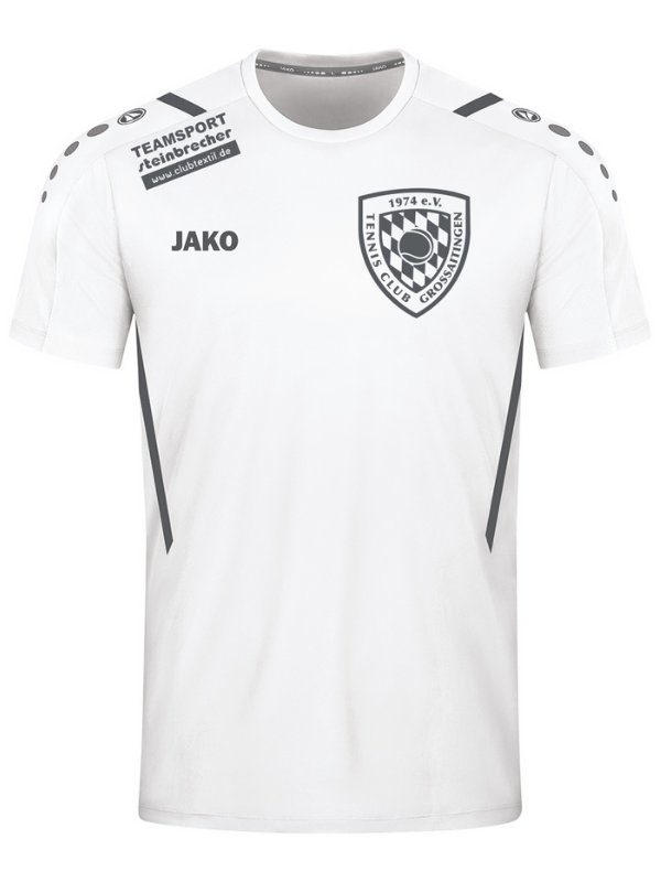 Jako CHALLENGE T-Shirt weiß Kinder