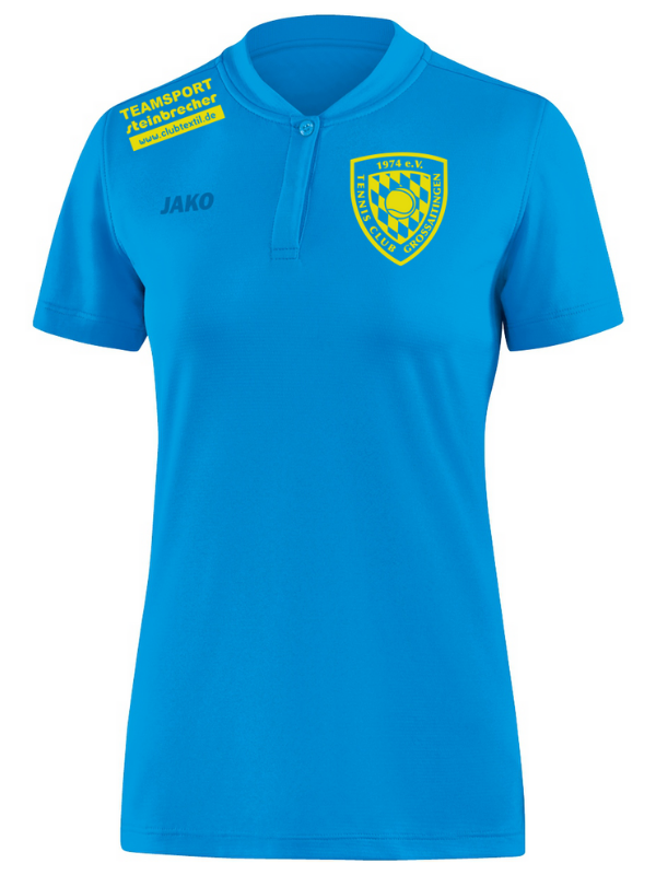 Jako CHALLENGE Polo Prestige blau Damen