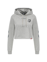 Hummel LEGACY Women Cropped Hoodie grau - SC Untrasried