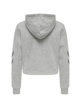 Hummel LEGACY Women Cropped Hoodie grau - SC Untrasried