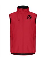 Clique CLASSIC SOFTSHELL VEST Herren - rot