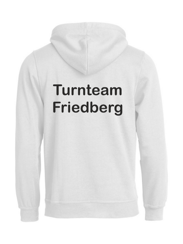 Clique BASIC Hoody Kinder - TSV Friedberg Kunstturnen - weiß