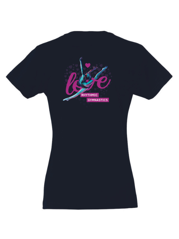 Clique BASIC-T Kinder schwarz mit Love Logo