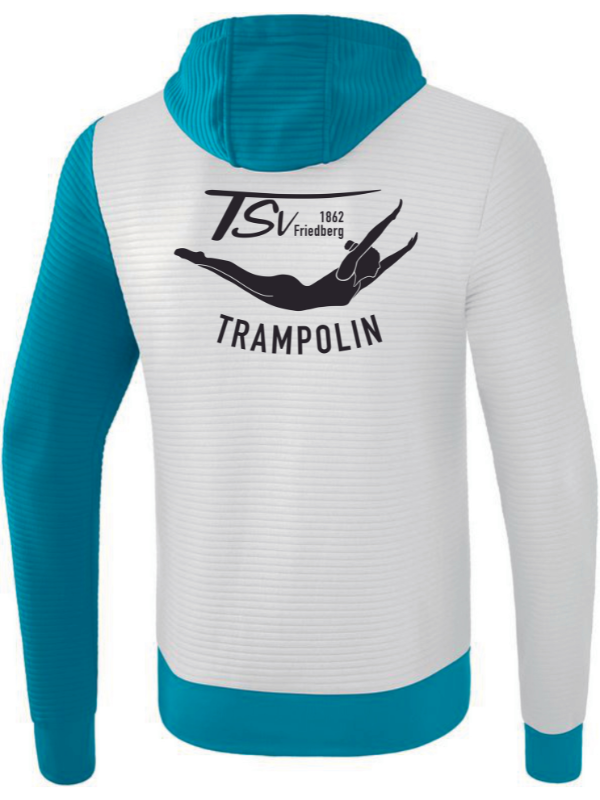 Erima 5-C Trainingsjacke mit Kapuze Kinder - TSV Friedberg Trampolin