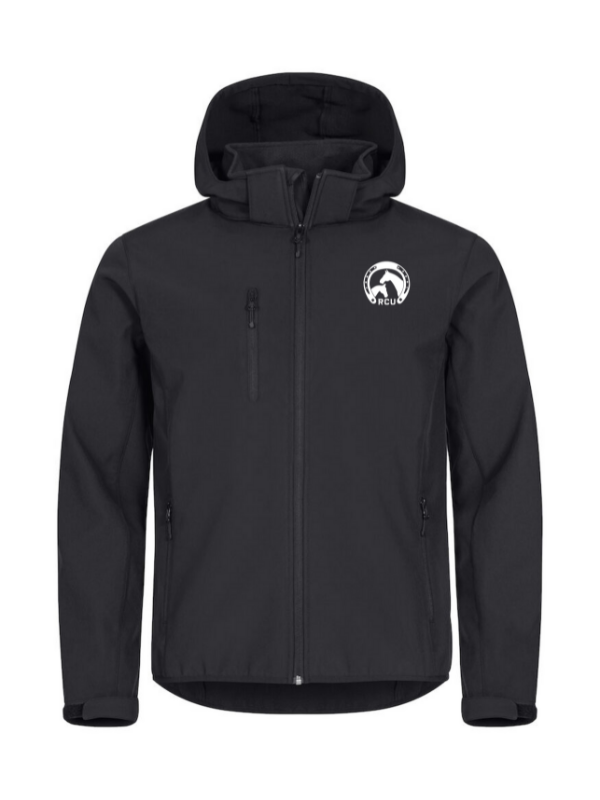 Clique CLASSIC SOFTSHELL HOODY Herren - schwarz