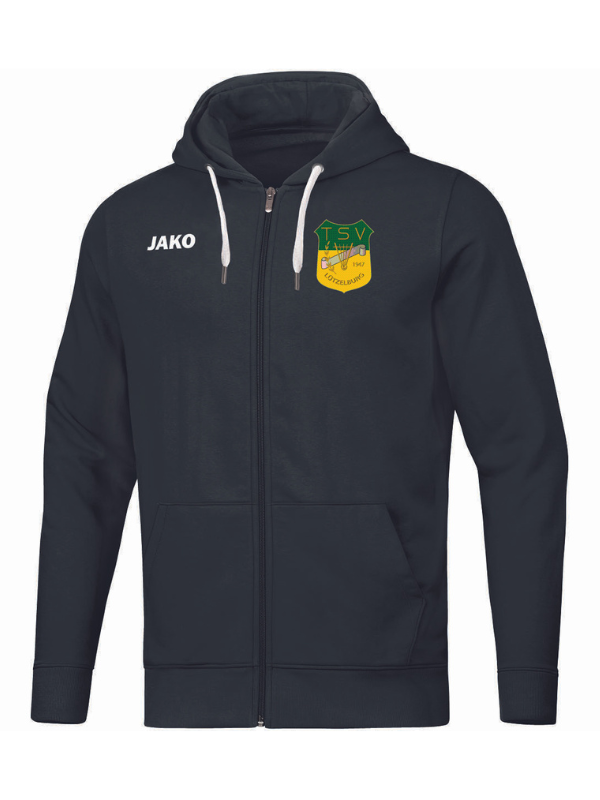 Jako BASE Kapuzenjacke Kinder mit Patch-Logo - TSV Lützelburg