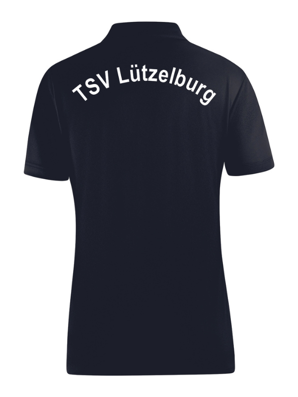 Jako BASE Polo Damen mit Patch-Logo - TSV Lützelburg - schwarz