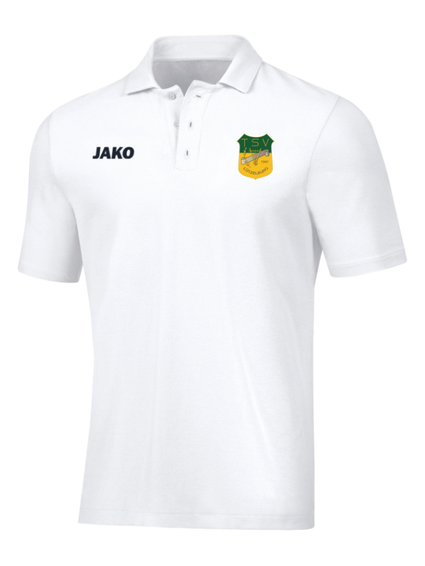 Jako BASE Polo Kinder mit Patch-Logo - TSV Lützelburg