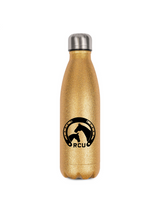 CT Glitzer-Thermoflasche Reitclub Ulrichshof - gold