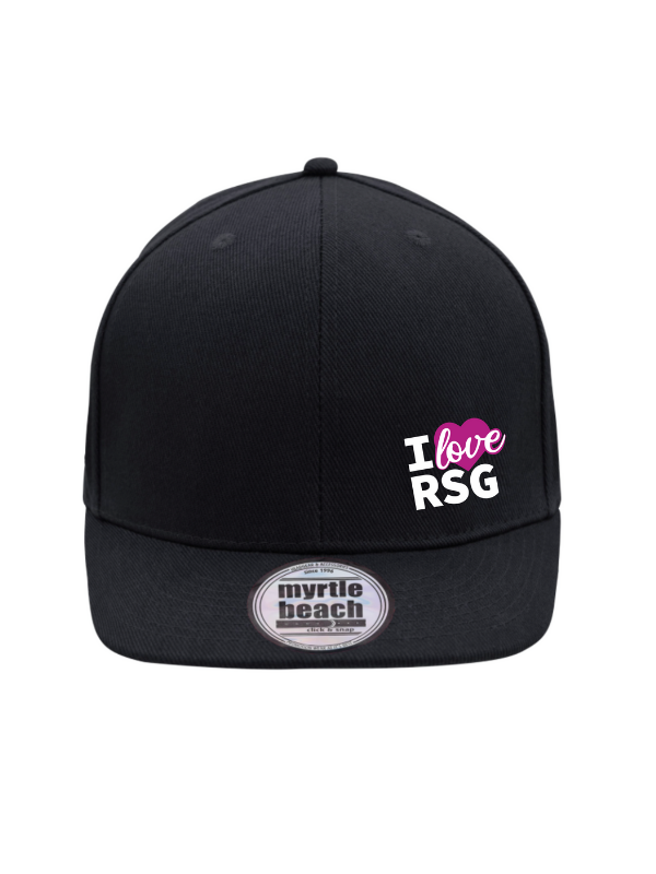 CT 6 Panel Cap "I love RSG" - Logo