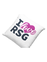 CT Kissen "I love RSG" - Logo