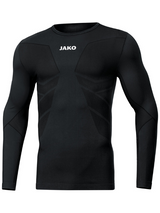 Jako COMFORT 2.0 Longsleeve Erwachsene schwarz HSV