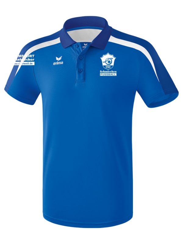 ERIMA LIGA 2.0 Poloshirt Blau Kinder