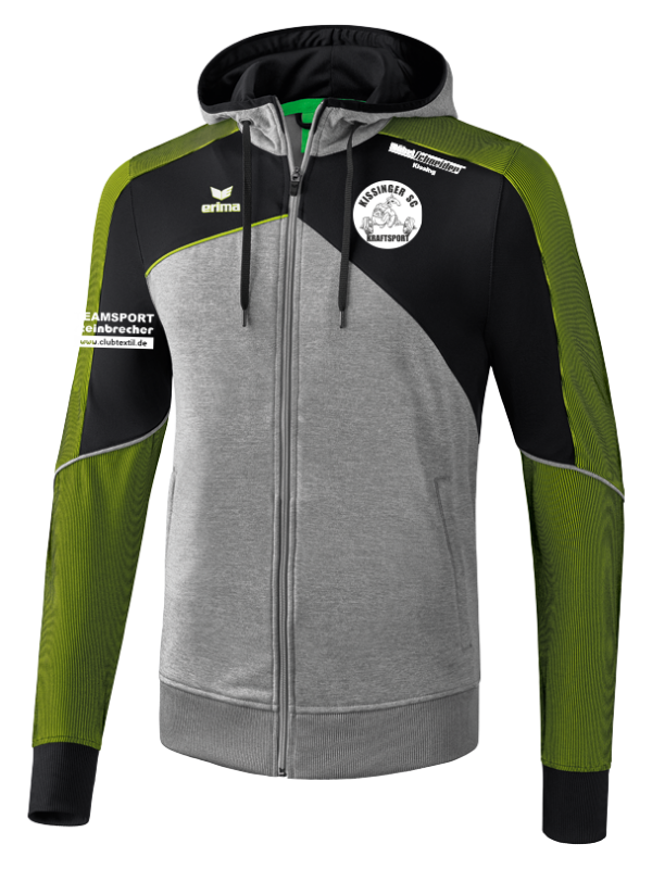 Erima PREMIUM ONE 2.0 Trainingsjacke mit Kapuze Herren