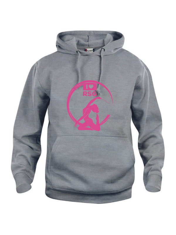 Clique BASIC Hoody Kinder grau Tänzerin kniend
