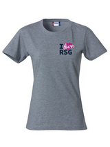 Clique BASIC-T Damen grau springend