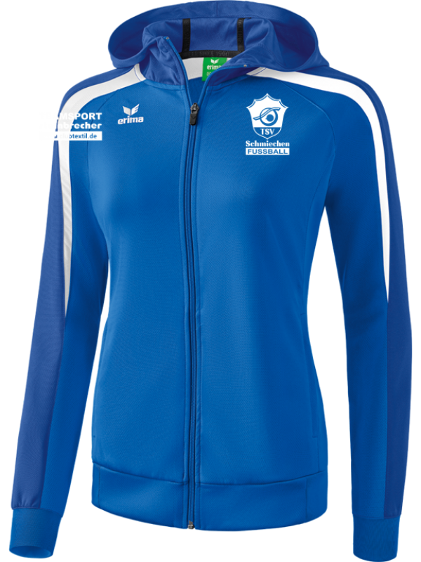 ERIMA LIGA 2.0 Trainingsjacke mit Kapuze Blau Damen