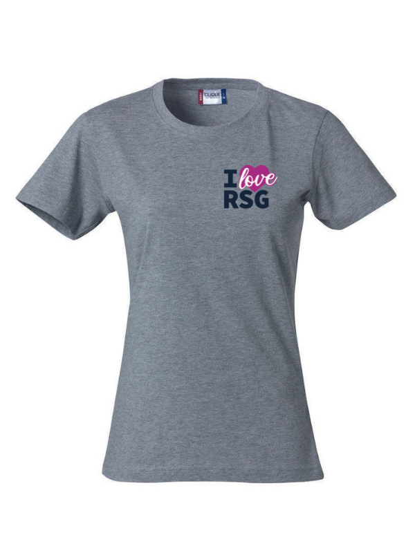 Clique BASIC-T Damen grau kniend