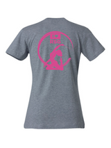 Clique BASIC-T Damen grau kniend