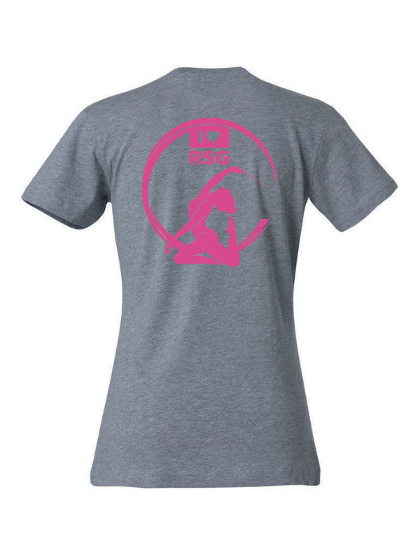 Clique BASIC-T Damen grau kniend