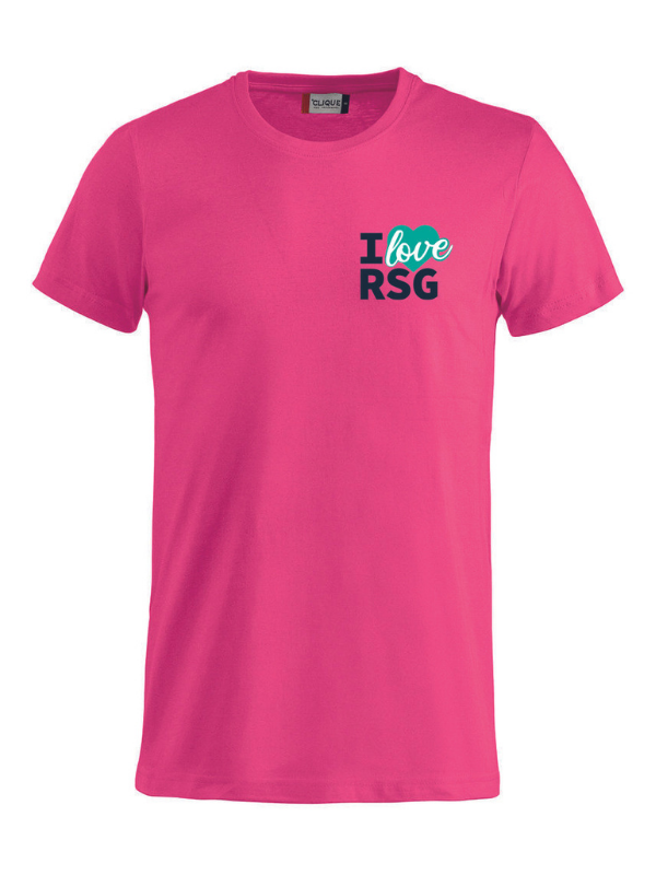 Clique BASIC-T Kinder pink Tänzerin kniend