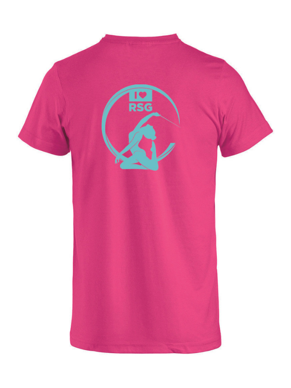 Clique BASIC-T Kinder pink Tänzerin kniend