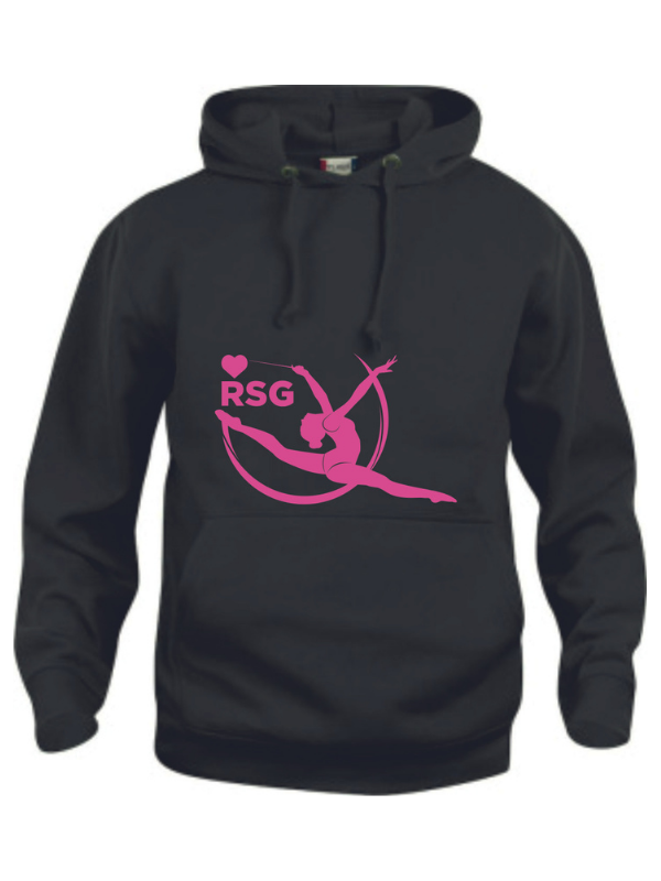 Clique BASIC Hoody Kinder schwarz Tänzerin springend