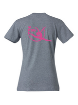 Clique BASIC-T Damen grau springend