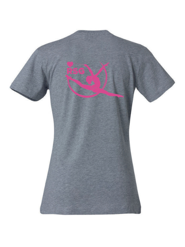 Clique BASIC-T Damen grau springend