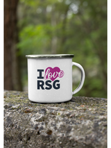 CT Emailletasse RSG Logo pink