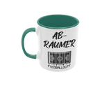 Tasse Sport oder Fan Tasse Fussball Fußballgott "Abräumer"