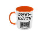 Tasse Sport oder Fan Tasse Basketball Korbleger "Dreierexperte"