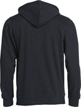 Clique BASIC Hoody Full zip Herren schwarz